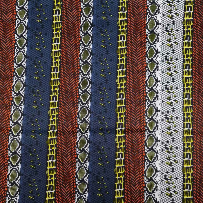 Wax Printed Piece Reptile-Print: 480cmx112cm - Image 2