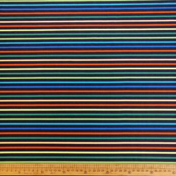 100% Cotton Poplin Printed -15 Stripes