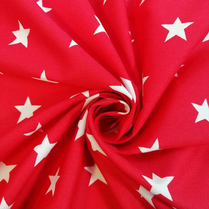100% Cotton Poplin Printed -18 Stars - Image 3