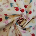 100% Cotton Poplin Printed -20 Bunnies - Image 3