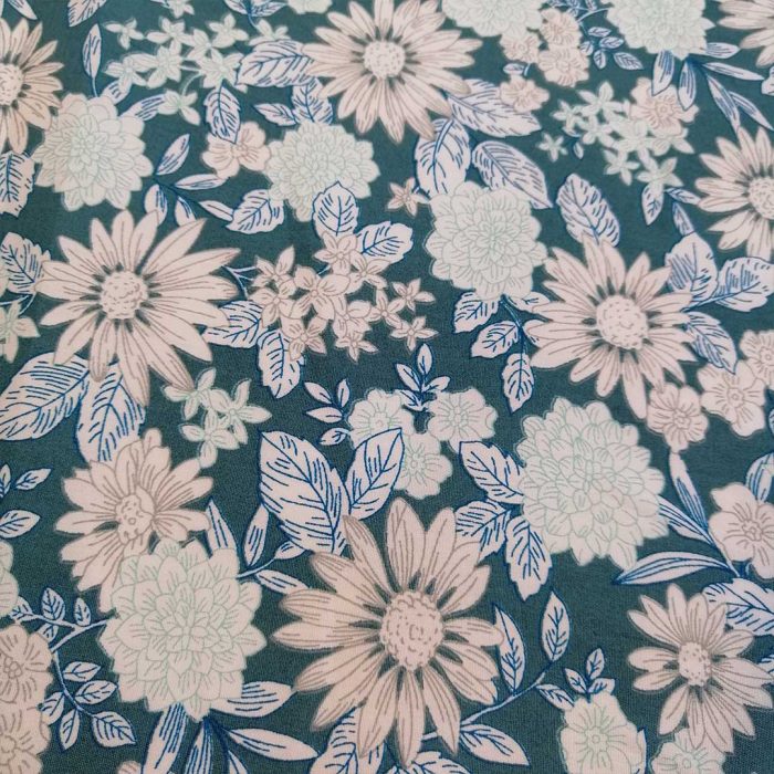 100% Cotton Poplin Printed -21 Floral - Image 2