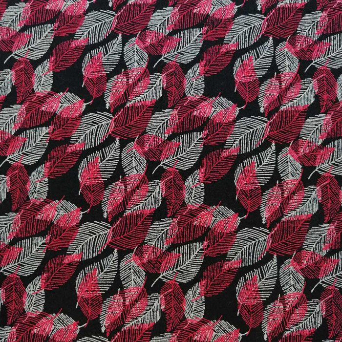 100% Cotton Poplin Printed -30 Leaves - Image 2