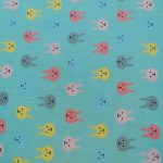 100% Cotton Poplin Printed -39 Bunnies - Image 2