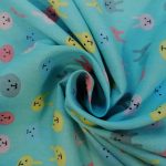 100% Cotton Poplin Printed -39 Bunnies - Image 3