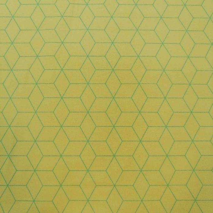 100% Cotton Poplin Printed-40 Cubes 3D - Image 2