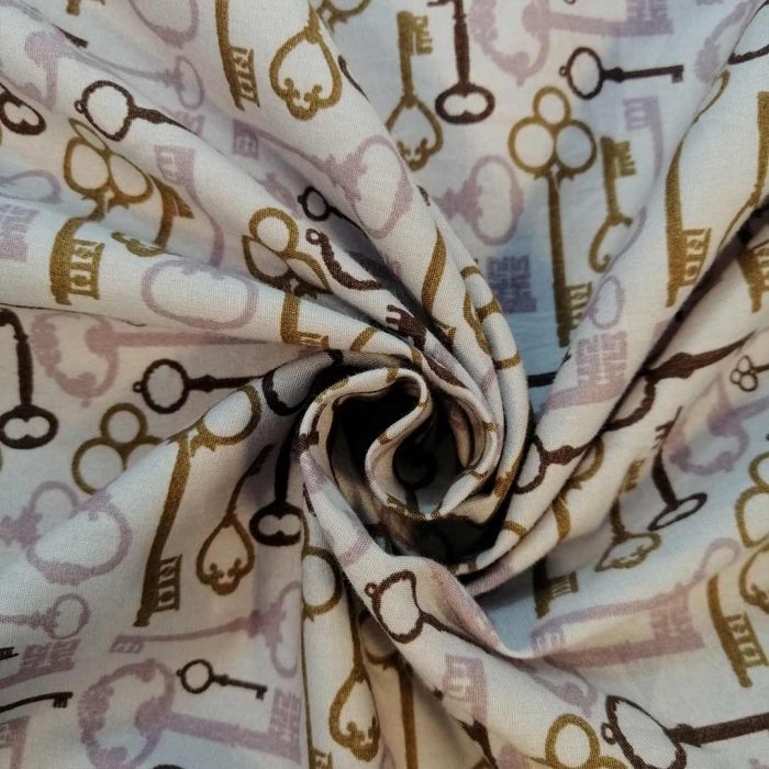 100% Cotton Poplin Printed-44 Keys - Image 3