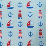 100% Cotton Poplin Printed -64 Nautical - Image 2