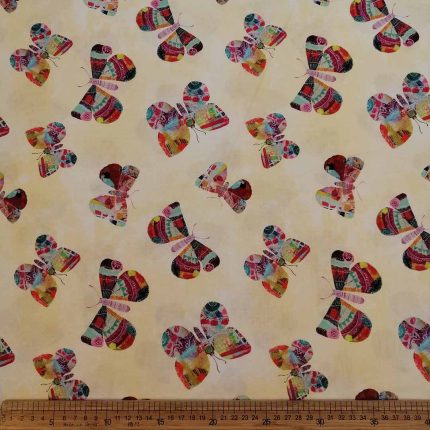 100% Cotton Printed Butterfly (22)