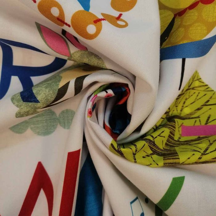 100% Cotton Printed Alphabet (6) - Image 3