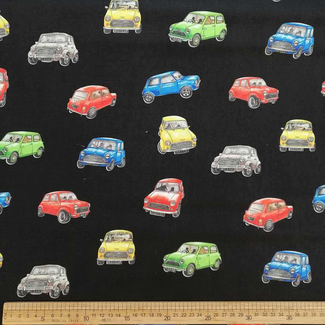 100% Cotton Printed Cars (8)