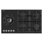 VESTFROST VF90GOG Ceramic 5Burner Glass Hob