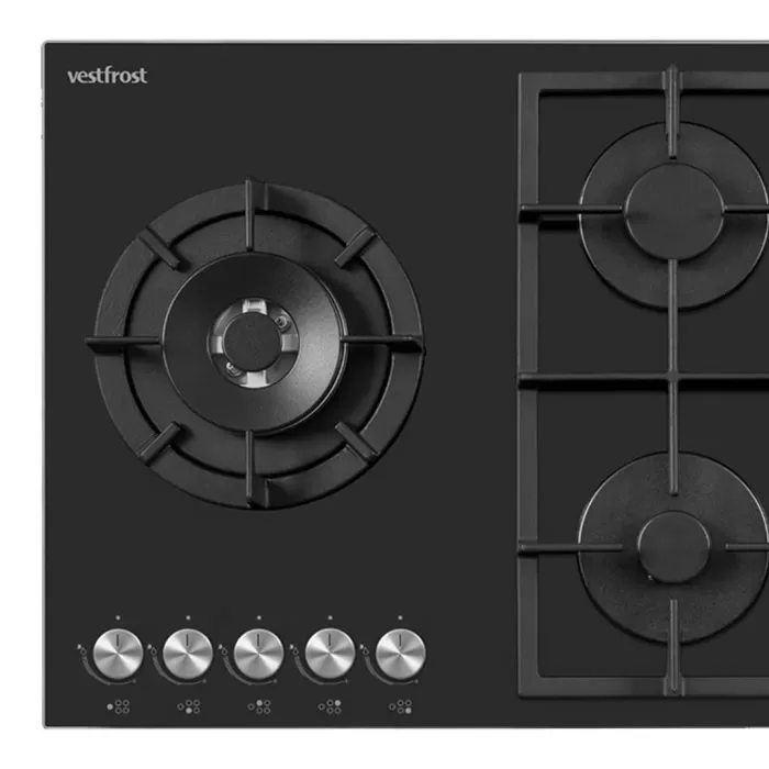 VESTFROST VF90GOG Ceramic 5Burner Glass Hob - Image 2