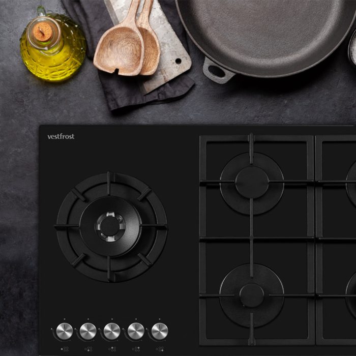 VESTFROST VF90GOG Ceramic 5Burner Glass Hob - Image 3