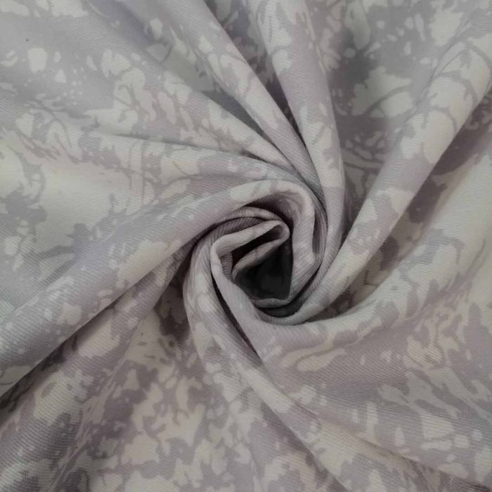 Cotton Twill Printed-12 Grey - Image 3