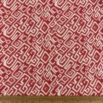Cotton Twill Printed-3 Red