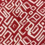 Cotton Twill Printed-3 Red - Image 2