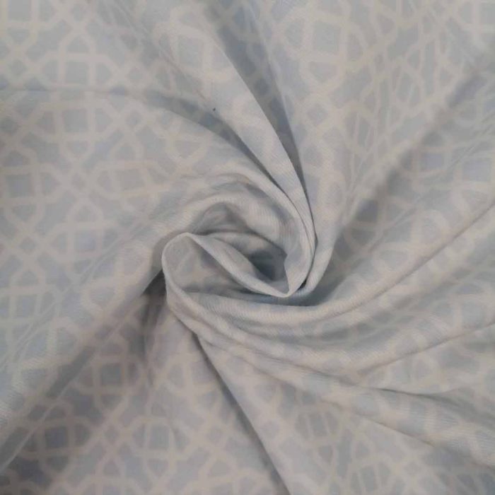 Cotton Twill Printed -7 Grey - Image 3