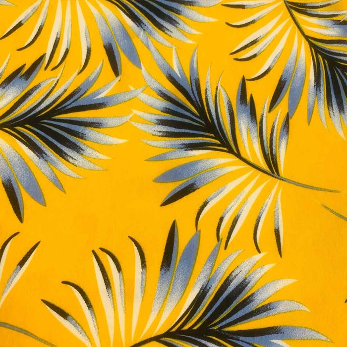Bulgari (32) Fern on Mustard 150cm - Image 2