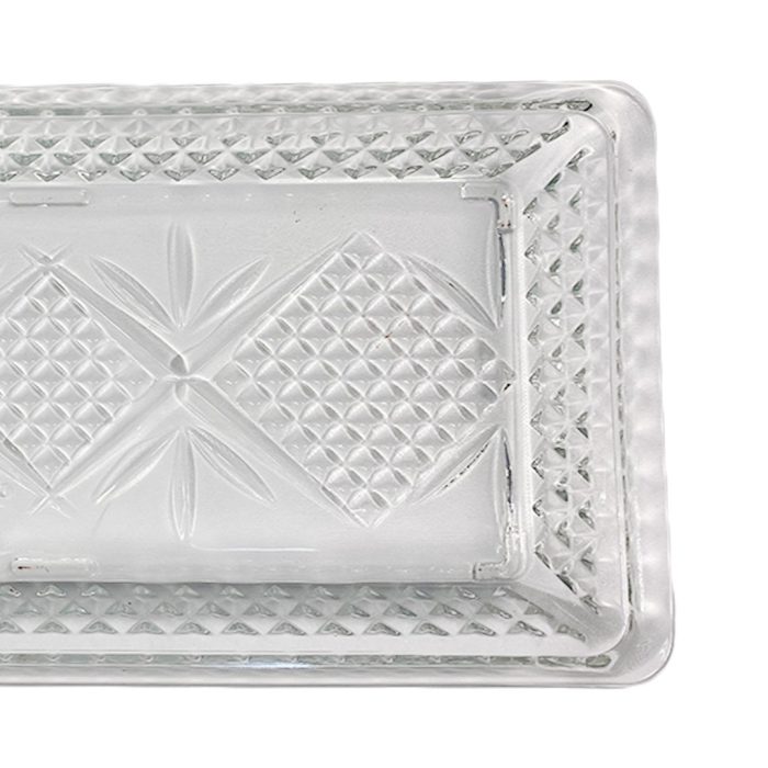 Platter Glass Panama 30Cm X 15Cm 1002 - Image 2