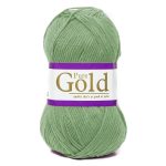 Pure Gold DblKnt Wool 100gr Soft Moss