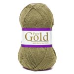 Pure Gold DblKnt Wool 100gr Bark