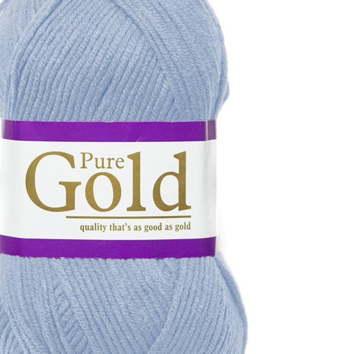 Pure Gold DblKnt Wool 100gr Bubbles - Image 2