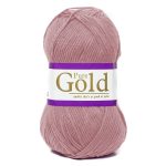 Pure Gold DblKnt Wool 100gr Bls Rose