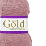 Pure Gold DblKnt Wool 100gr Bls Rose - Image 2