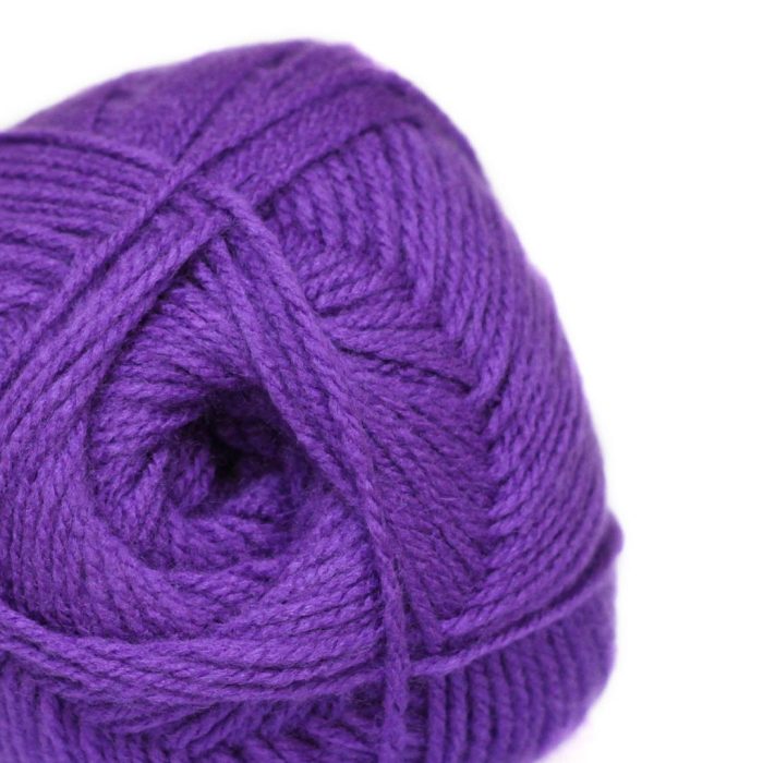 Charity DK Pullskein Wool 100gr Violet - Image 2