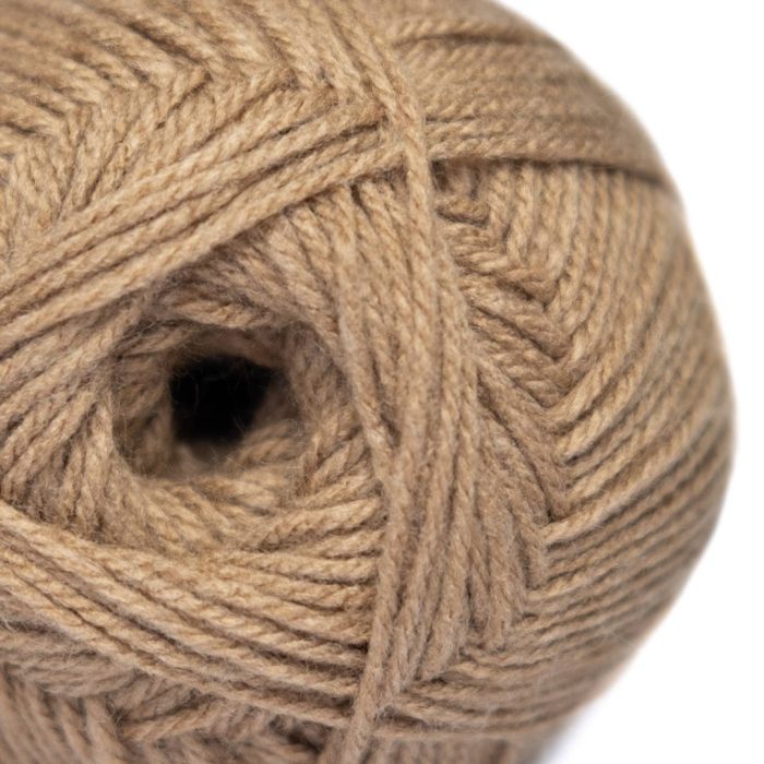 Elle DblKnit Pullskein Wool 100gr Coyote - Image 2