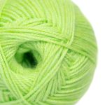 Elle DblKnit Pullskein Wool 100gr Chartreus - Image 2