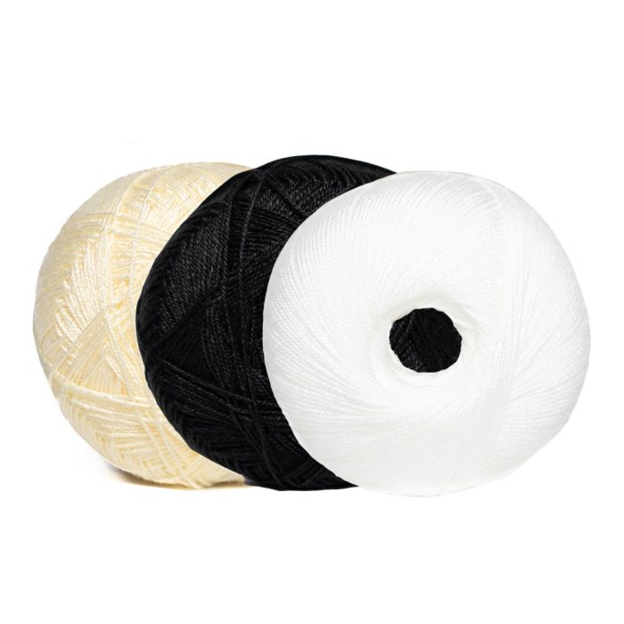 Crochet 5 Wool 250gr Cones Whipped Cream - Image 3