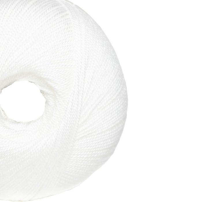 Crochet 5 Wool 250gr Cones White - Image 2