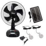 Rechargeable Table Fan Fan024 Black - Image 2