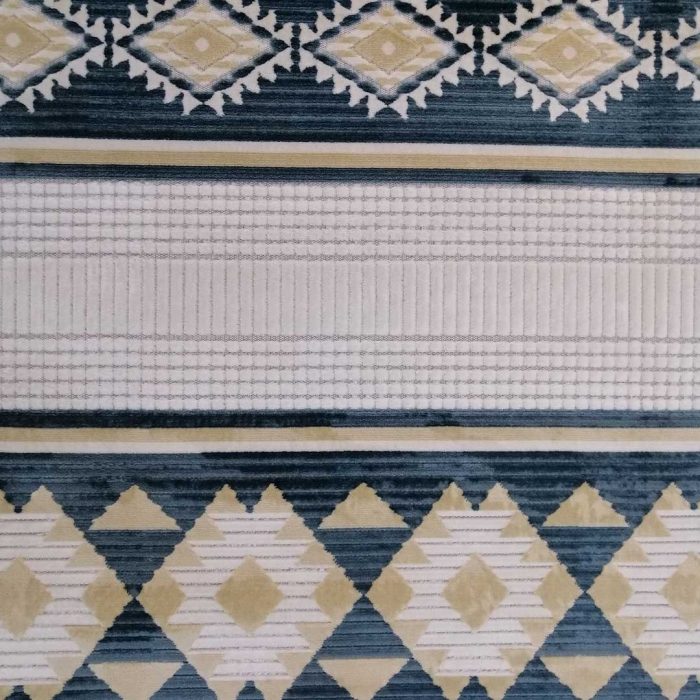 Ethnic Diamond  160 x 230cm Teal - Image 2