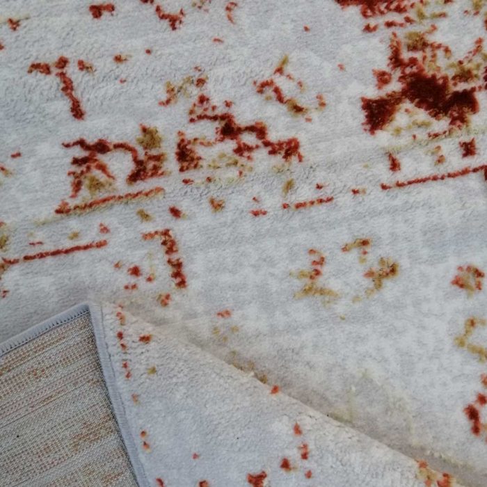 Floral Fluer  160 x 230cm Orange - Image 3