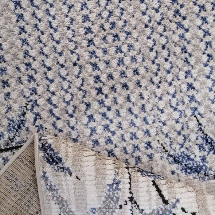 Garden Bricks 160 x 230cm Blue/Beige - Image 3