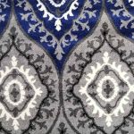 Antique 160x230cm Blue&Grey Carpet - Image 2