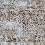 Abstract Floral Weave 160x230cm Cream Carpet - Image 2