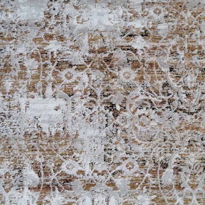 Abstract Floral Weave 160x230cm Cream Carpet - Image 2