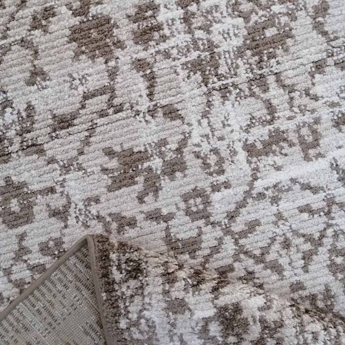 Distressed Floral 160x230cm Beige Carpet - Image 3