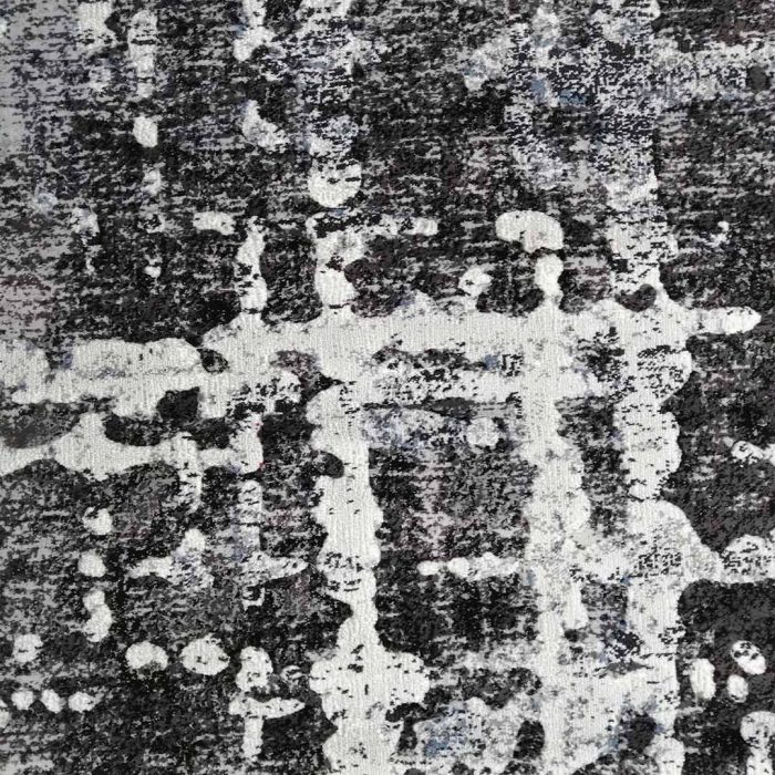Abstract Pebbles 160x230cm Black&Grey Carpet - Image 2