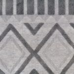 Rhombus Brick 160 x 230cm Grey - Image 2