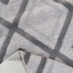 Rhombus Brick 160 x 230cm Grey - Image 3