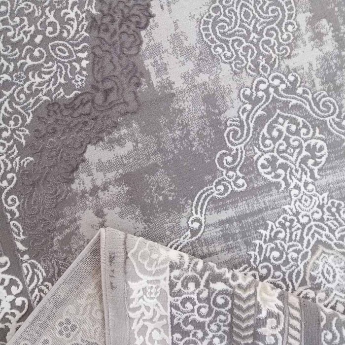 Floral Picture Frame 160x230cm Grey Carpet - Image 3