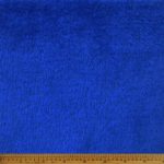 Mongolian Plush Fleece Plain Ink-Blue Fabric - Image 2