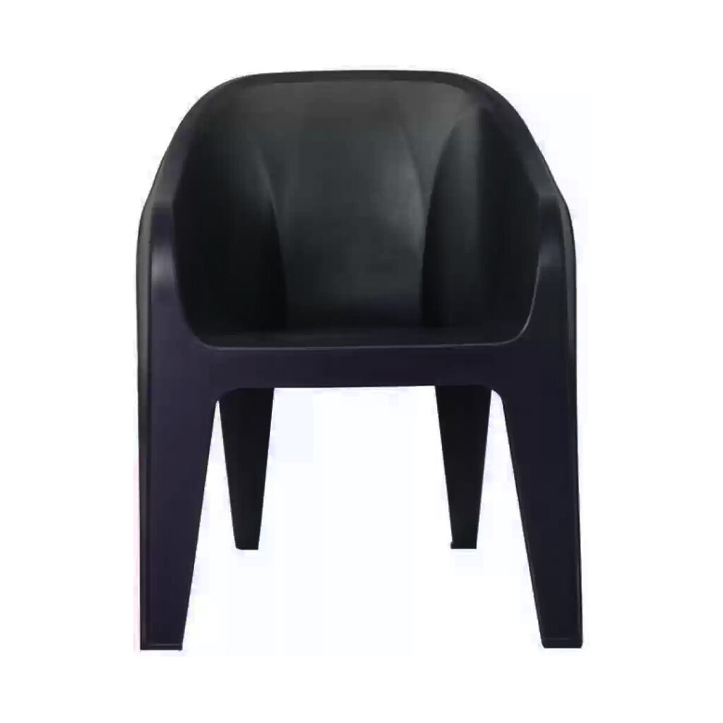 Metro Lifestyle sells this Jumbo Plastic Party Chair, offering durable construction, extra comfort, and a stackable design, ideal for events, parties, and weddings.