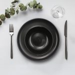 Black Disc Plate 10" ZG8-396A - Image 3