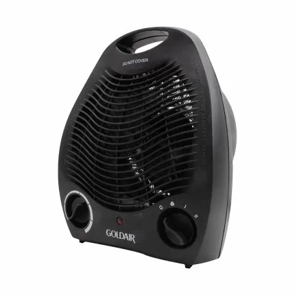 GOLDAIR GFH-2000B Black Fan Heater