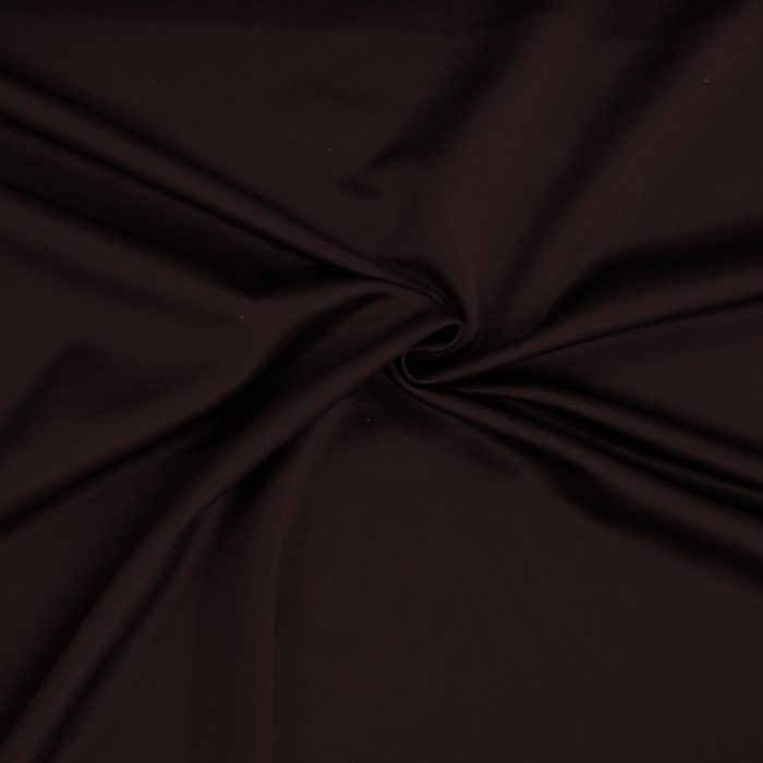 Plain Scuba A821 Chocolate Brown - Image 3